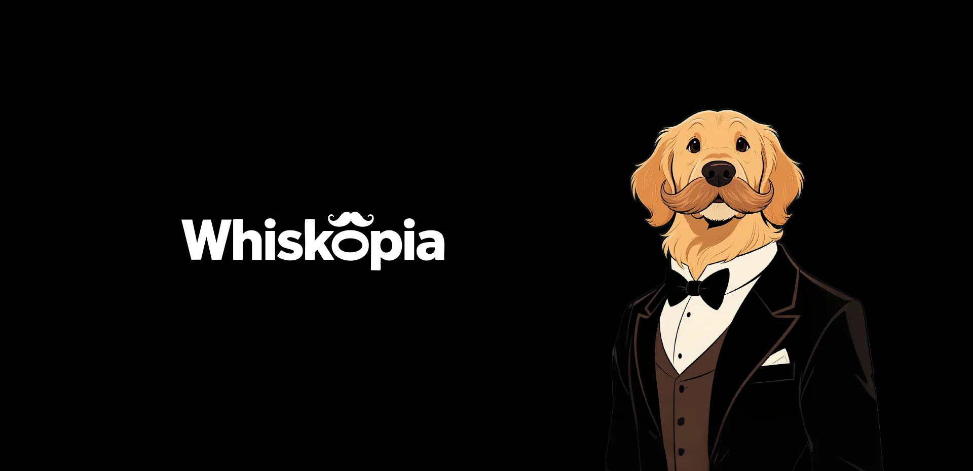 奥扬宠物品牌设计为Whiskopia宠物品牌设计的ip与logo。