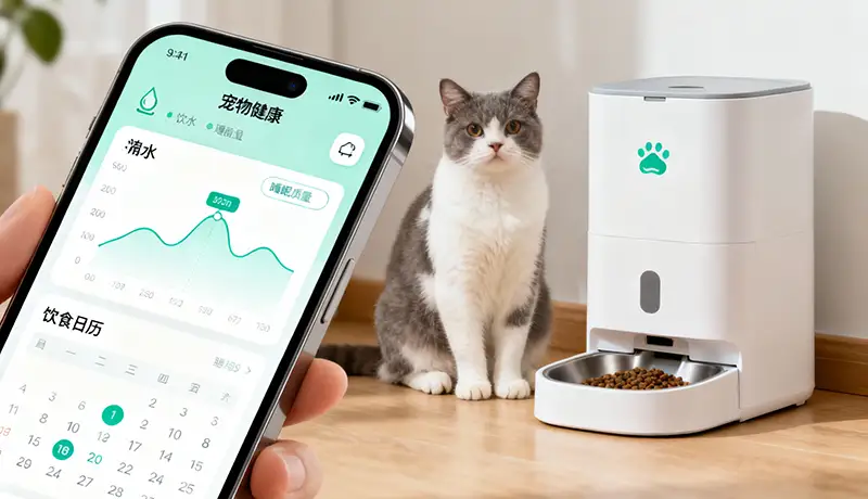 宠物智能产品设计:APP健康数据可视化界面如何将科技信息转化为对宠物的个性化关怀