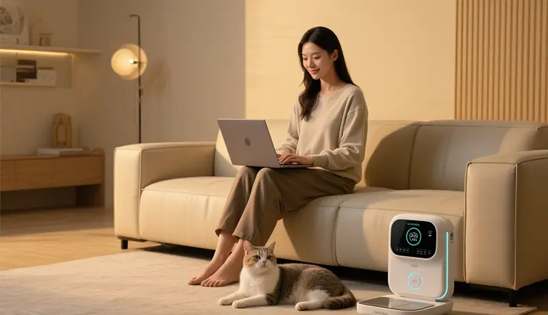 主人通过智能设备管理爱宠健康数据,宠物保健品融入智慧养宠生态系统。杭州宠物智能产品设计是构建未来品牌信任的关键。